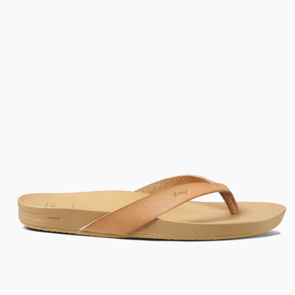 Reef Womens Cushion Court Sandals - Natural