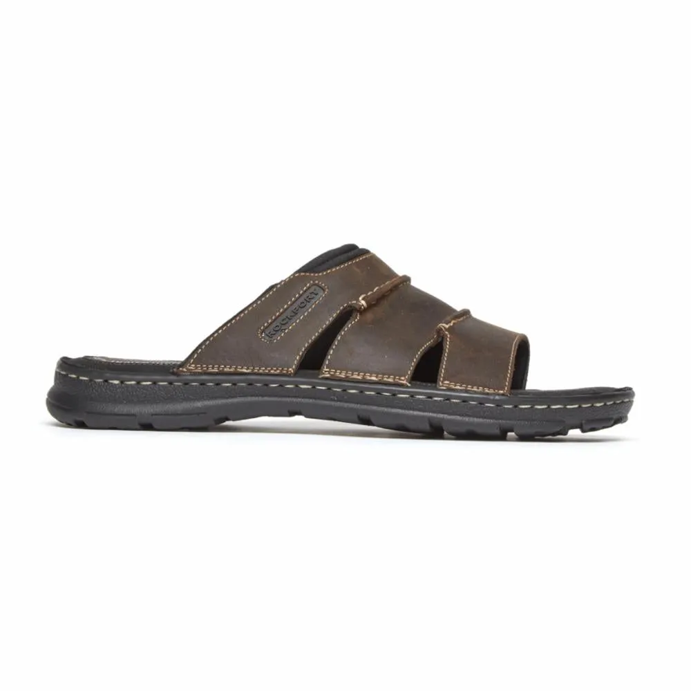 Rockport  Men's Darwyn Slide Brown M