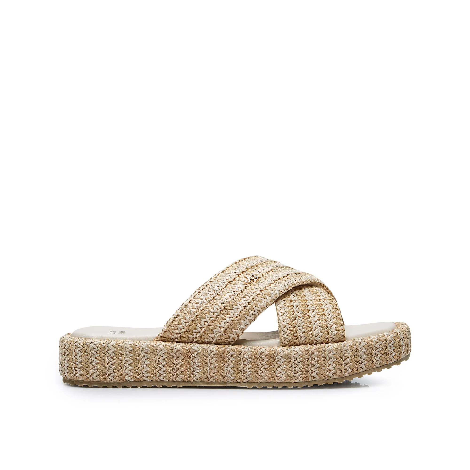 Shadout Flat Sandals Beige