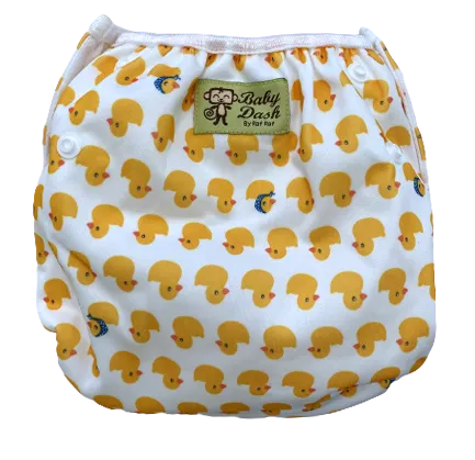 Size Adjustable Swim Diaper - Duckling