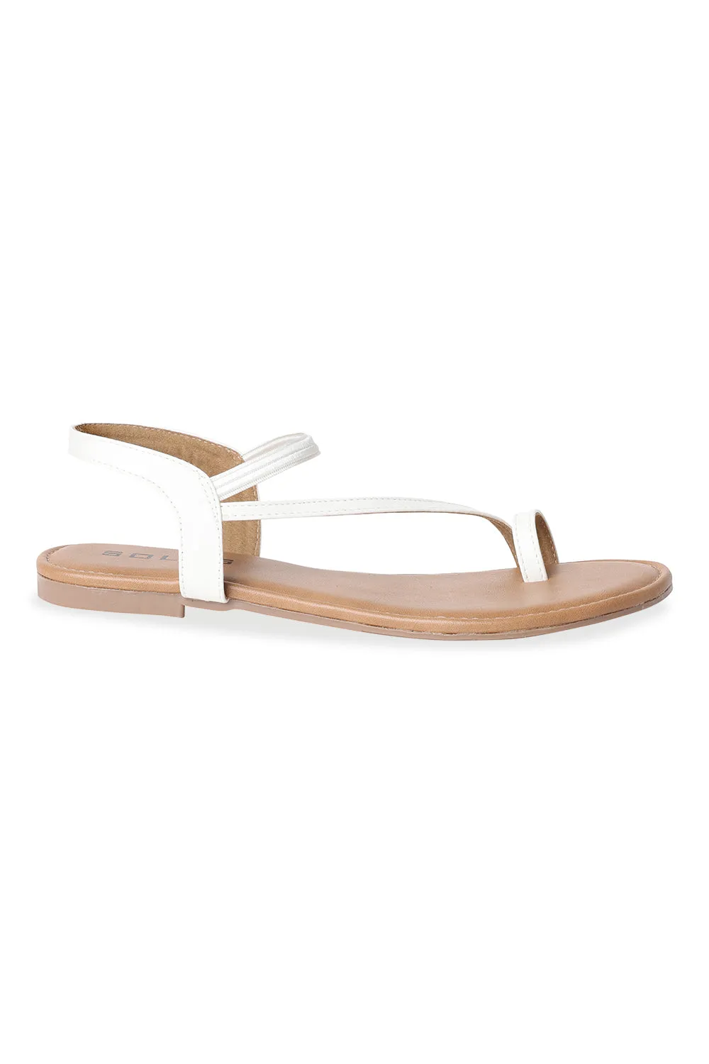 SOLES Toe Hold Flat Sandals