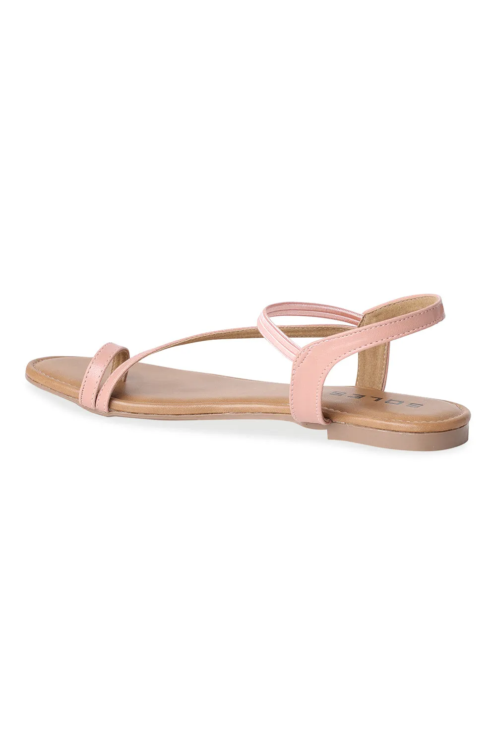 SOLES Toe Hold Flat Sandals