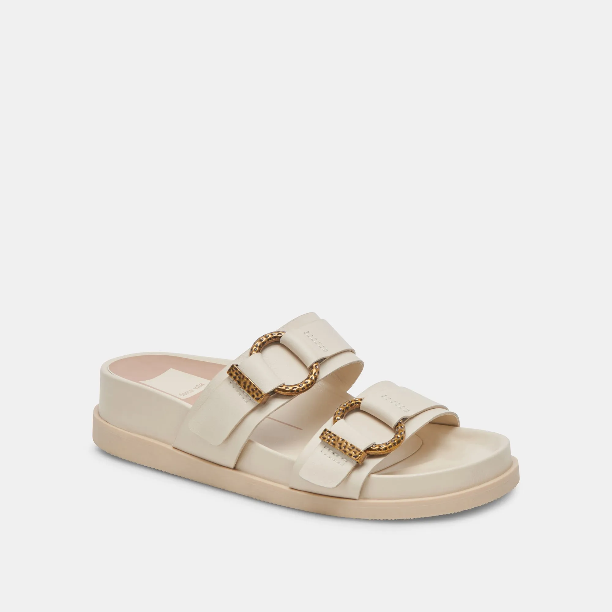 SOYA SANDALS WHITE LEATHER