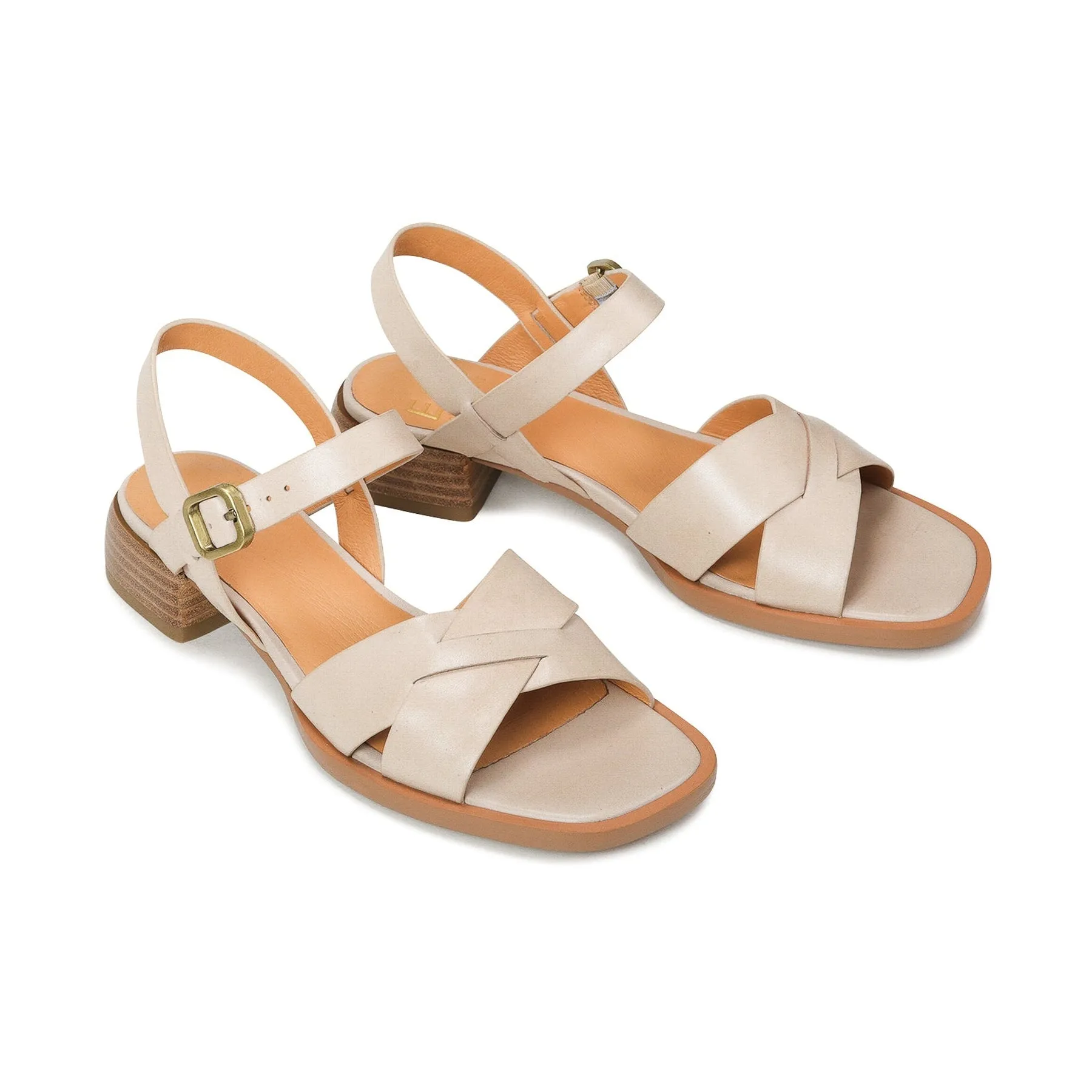 TEGA LEATHER SANDALS