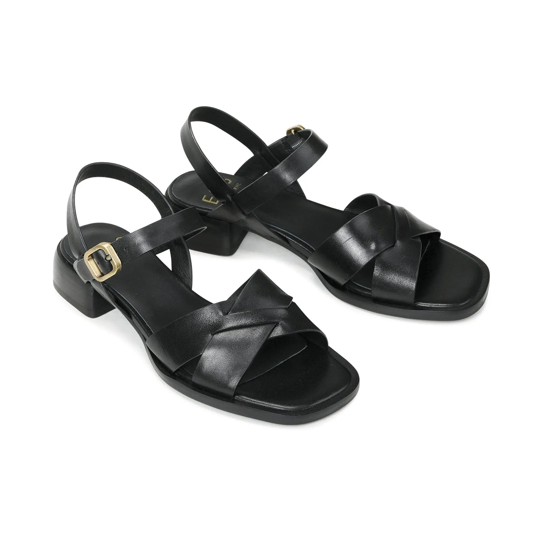 TEGA LEATHER SANDALS