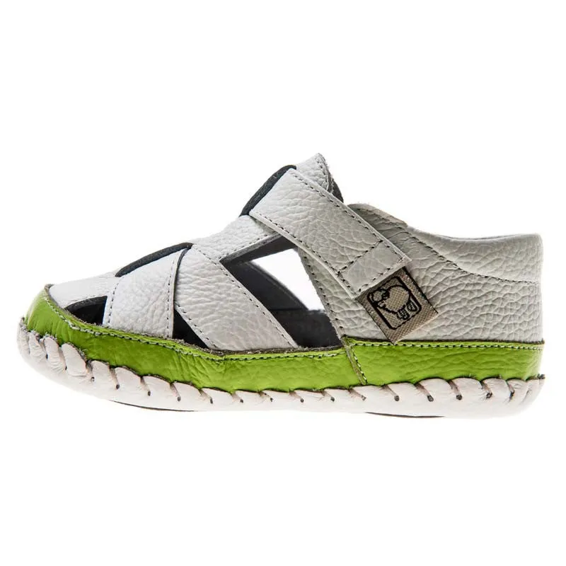 Thomas Soft Sole Sandals In White