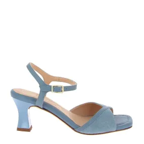 Unisa Meca Blue Heeled Sandal